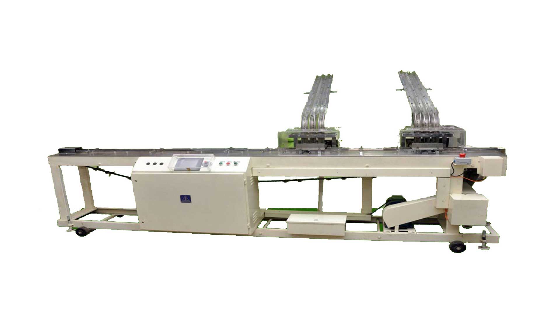 Auto Tray Filling Conveyor Wrapping Machine